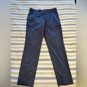 Slim Fit Blue Dress Pants
